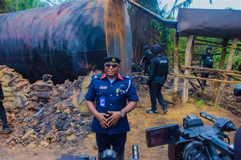 Nscdc Uncovers Massive Illegal Oil Bunkering Site Arrests Suspects