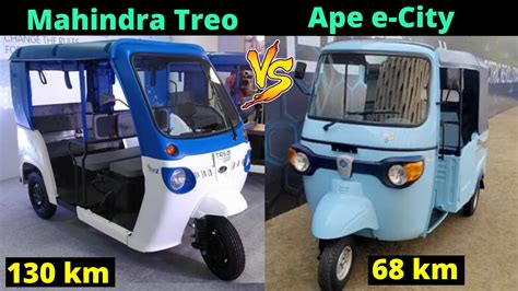 Piaggio Ape E City And E Xtra Electric Fx Range