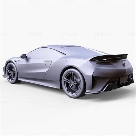 Honda NSX Type S 2022 Car 3D Model