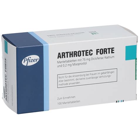 Arthrotec Forte Mantel 100 St Mit Dem E Rezept Kaufen Shop Apotheke