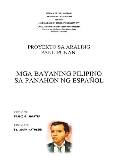 Bayani Sa Panahon NG Kastila | PDF