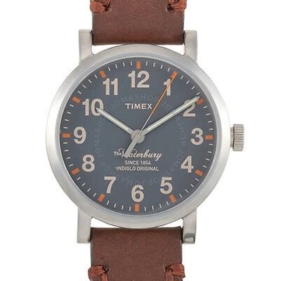 Timex Waterbury Quartz Black Dial Men S Watch TW2R38700 TW2R38700