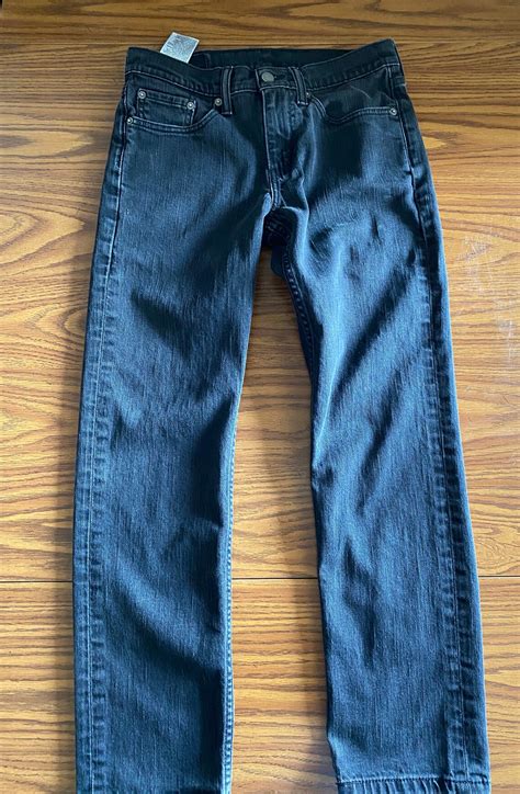 Levi S Black Jeans Size W29 L30 Etsy