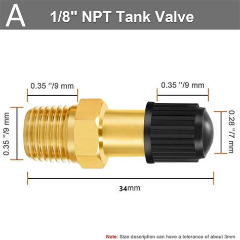 Male Air Tank Valve