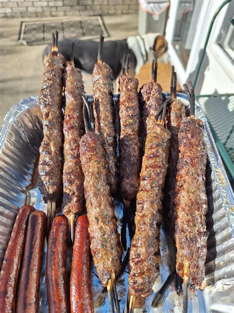 Meat on sticks [homemade] : r/food