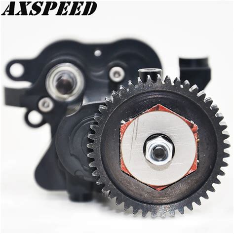 Axspeed Trx Gearbox Rc Car Metal Transmission Case Gears Set For