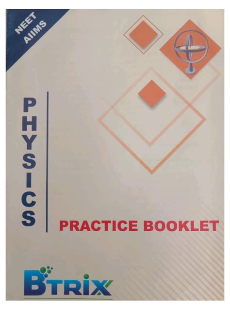 SOLUTION Neet Aiims Physics Practic Booklet Medical 1 Studypool