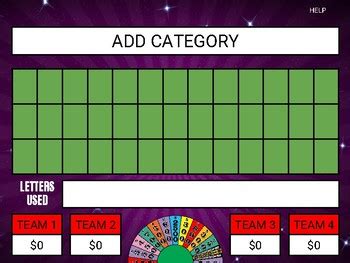 Wheel Of Fortune Powerpoint Template