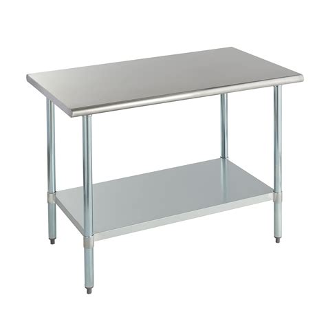 Buy Rockpoint Stainless Steel Table For Prep Work 48x30 Inches NSF