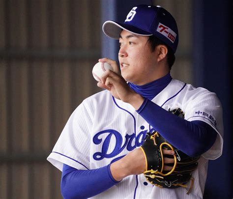 1軍キャンプ初参加の中日上田洸太朗、ストライクテスト3位でアピール プロ野球写真ニュース 日刊スポーツ