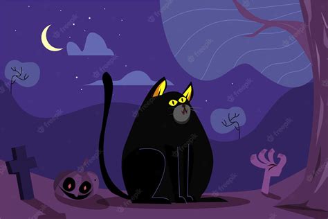 [100+] Cartoon Cat Scary Wallpapers | Wallpapers.com