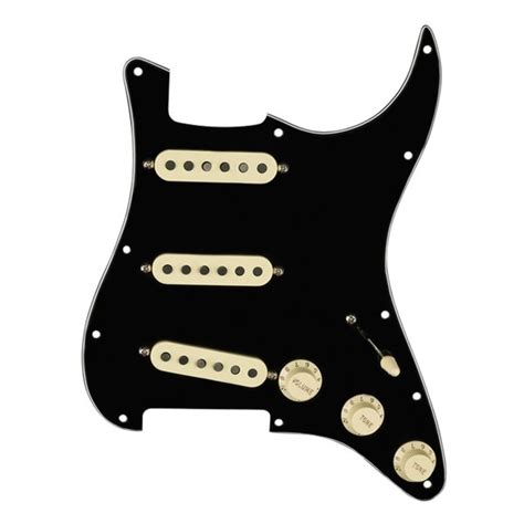 Fender Strat SSS Tex Mex Pre Wired Pickguard BWB Gear4music