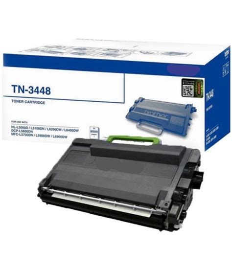 Black Brother Tn 3448 Original Toner Cartridge For Leser Printers For