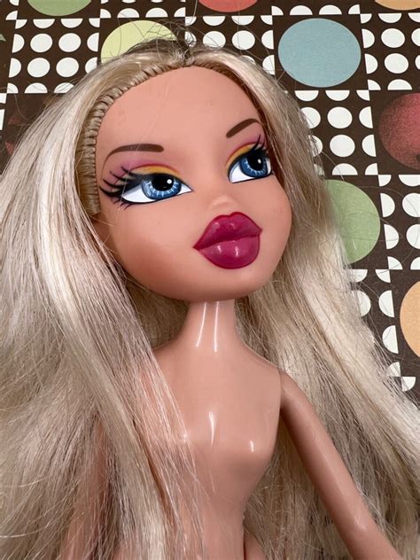 Mavin 2001 MGA Bratz Doll Chloe Blonde Hair Blue Eyes NUDE Y2K OOAK