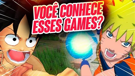 OS MELHORES JOGOS DE ANIMES DE TODOS OS TEMPOS YouTube