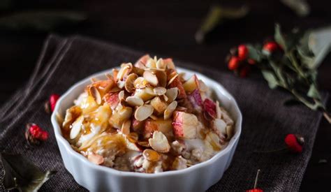 Vegane Bratapfel Overnight Oats