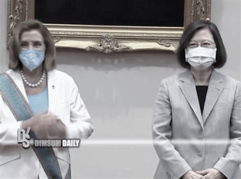 Pelosi Meets President Tsai And Says U S Is Firm In Protecting Taiwans