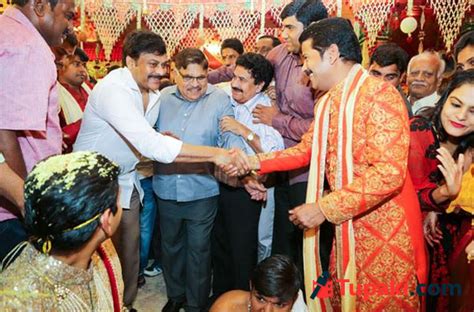 Caught on cam: Megastar at Revanth's Daughter Wedding!