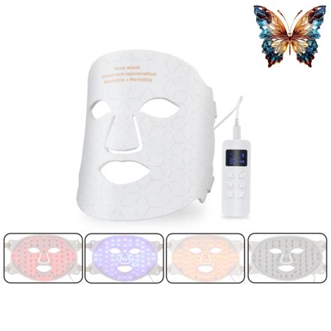 Treatment Light In Colors Silicone Red Light Therapy Facial Pdt Photon