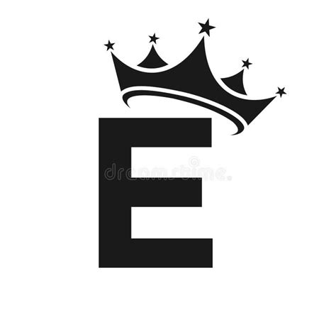 Letter E Crown Stock Illustrations – 549 Letter E Crown Stock ...