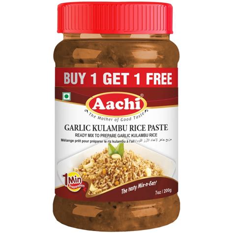 Buy Aachi Garlic Kulambu Rice Paste 200 Gm Zifiti Fresh Quicklly