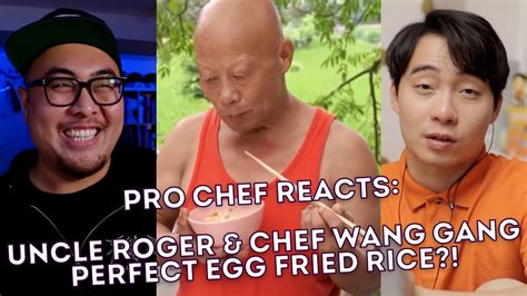 Pro Chef Reacts To Uncle Roger Amazed By Perfect Egg Fried Rice Chef