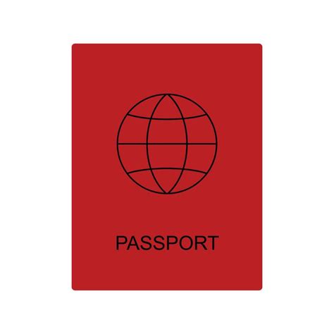 Passport Icon Vector 41316909 Vector Art At Vecteezy