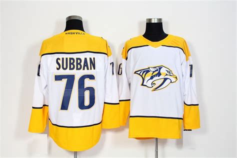 2020 2018 Women Nashville Predators Jersey 76 PK Subban 59 Roman Josi 9 ...