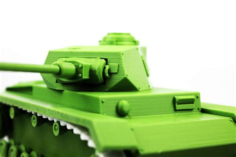 3d Printed Panzer Tank Prints Without Supports And Features Fully Movable