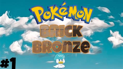 Pokemon Brick Bronze Ep Our Adventure Begins Youtube