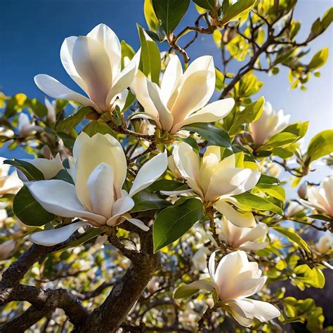 Ai Generiert Magnolie Denudata Kostenloses Bild Auf Pixabay Pixabay