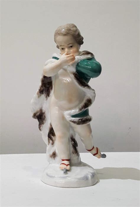 Proantic Figurine En Porcelaine De Meissen