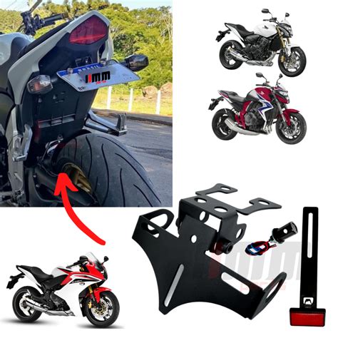 Eliminador De Rabeta Hornet CBR 600 F CB 1000R Articulado Suporte De