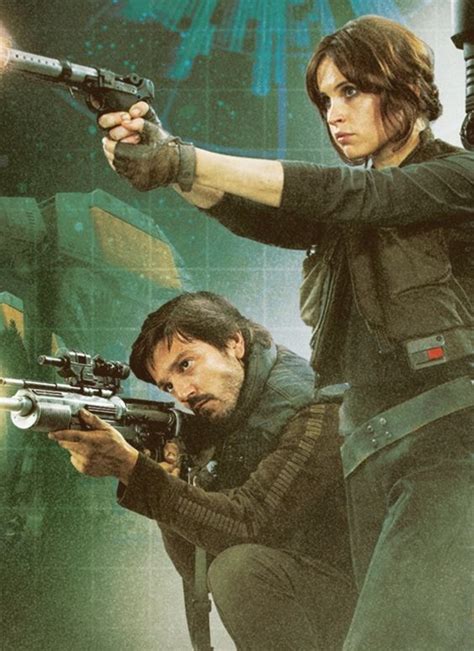 Jyn Erso And Cassian Andor Rogue One Star Wars Star Wars Fandom