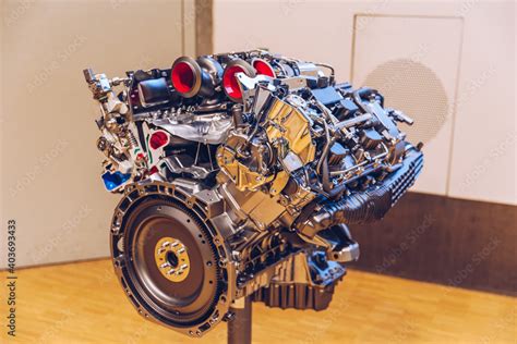 Powerful Engine Of A Car Internal Design Of Engine Car Engine Part