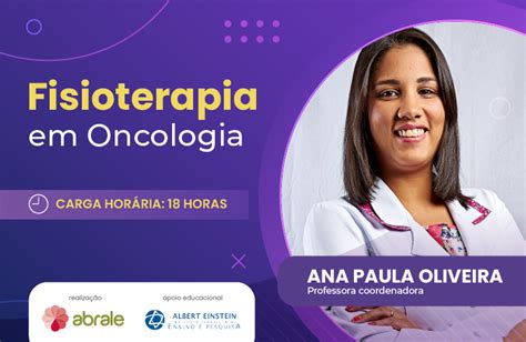 Curso Online De Fisioterapia Em Oncologia Rede Onco Ensino