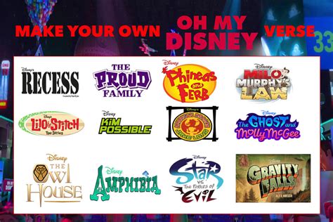 Disney Channel Cartoon Universe 2.0 by BivGalPanAndRaa on DeviantArt