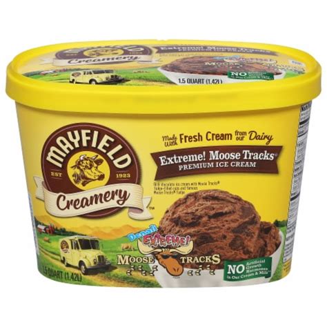 Mayfield Creamery® Extreme Moose Tracks® Ice Cream Tub 1 5 Quart