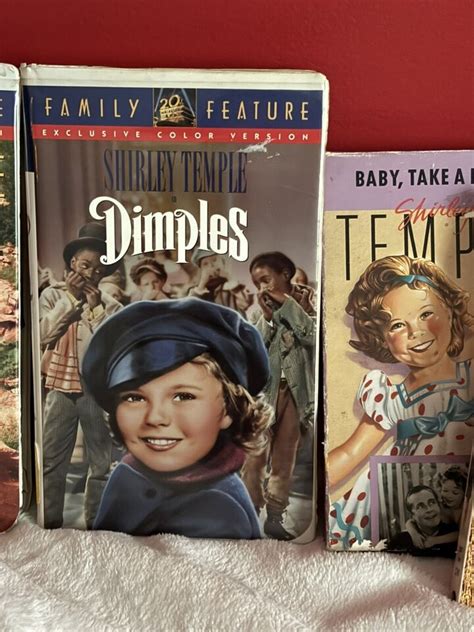 LOT OF 5 VINTAGE SHIRLEY TEMPLE VHS TAPES EBay