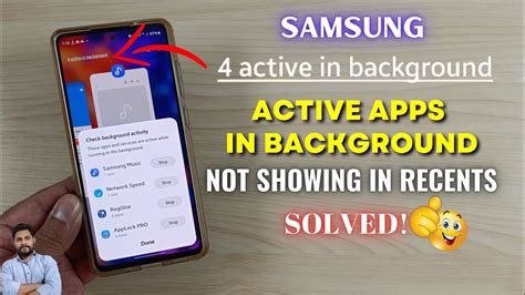 Solved Samsung Galaxy Devices Active Apps In Background Not Showing