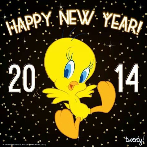 Hny 2014 Tweety Happy Looney Tunes