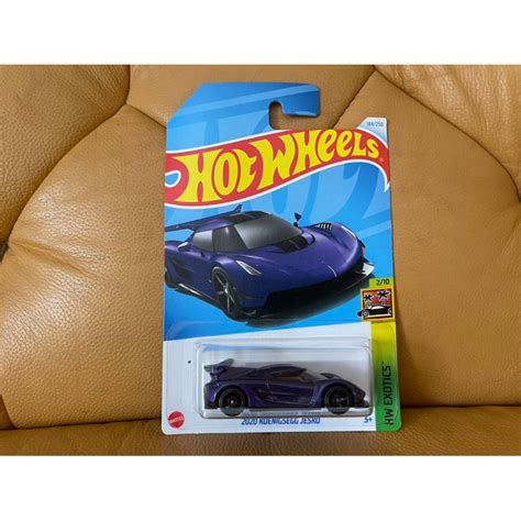 店小二 現貨 正版 全新 hot wheels 風火輪 柯尼塞克 跑車 koenigsegg jesko 蝦皮購物