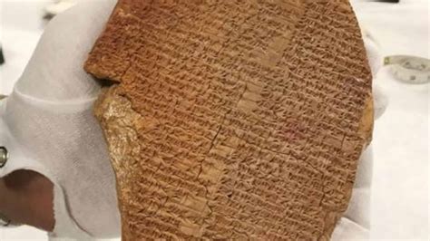 The Return of the Ancient Gilgamesh Dream Tablet Stirs Conversation Online | What's Trending