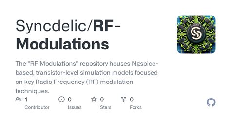 GitHub - Syncdelic/RF-Modulations: The "RF Modulations" repository ...