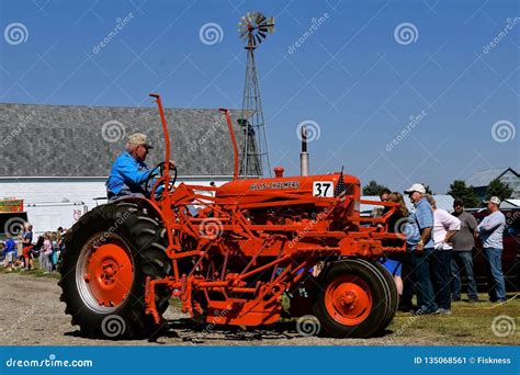 restored allis chalmers wc allis chalmers editorial photo