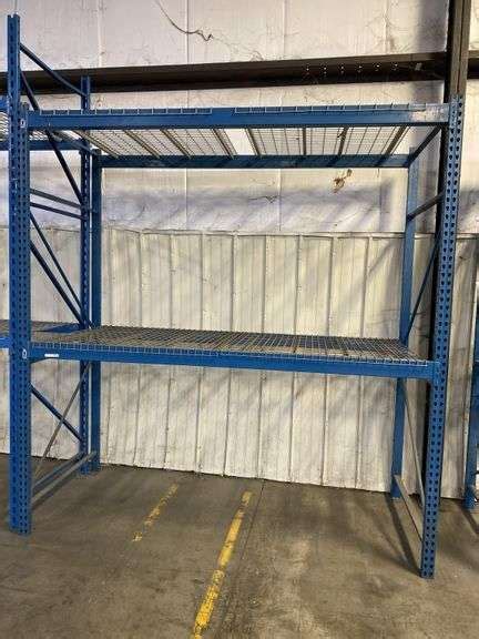 10‘ X 9‘ X 48 Pallet Racking Buyer Removes Legacy Auction Company