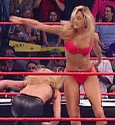 Trish Stratus Bra And Panties Match Telegraph