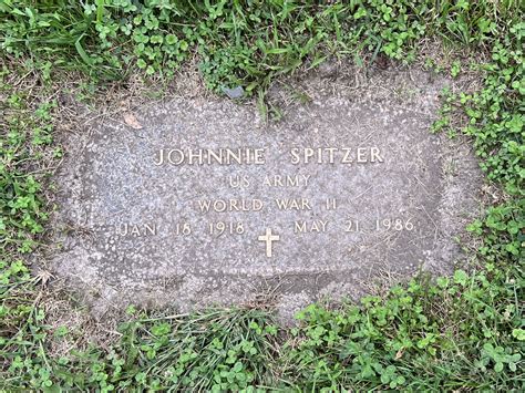 Johnnie William Spitzer 1918 1986 Find A Grave Memorial