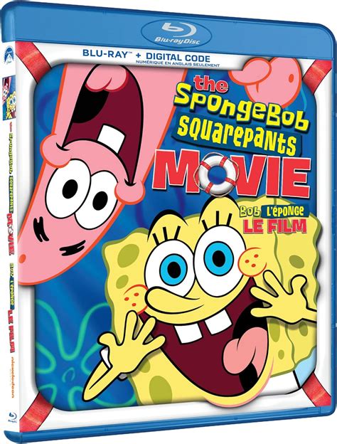 SpongeBob SquarePants Movie The Blu Ray Digital Copy Amazon