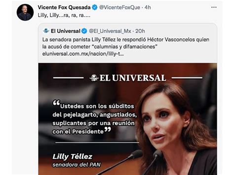 Lilly Téllez Puede Ser La Presidenta Tiene Faldas Y Carácter Fox